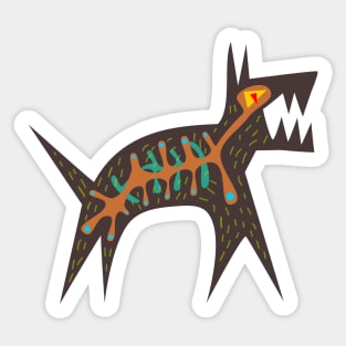 Rabid Dog Sticker